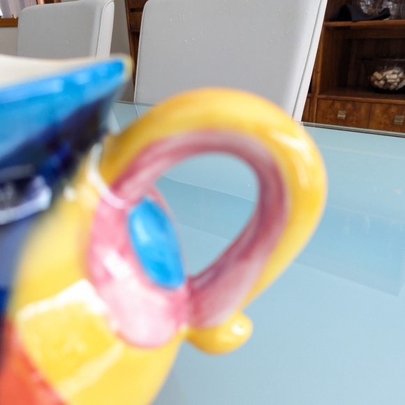 Robert Delaunay Nature Morte Colorful Pottery Pitcher - Signed Norton Museum Art - Picture 7 of 9